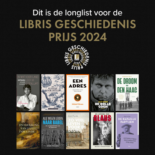 Longlist Libris Geschiedenis Prijs bekend